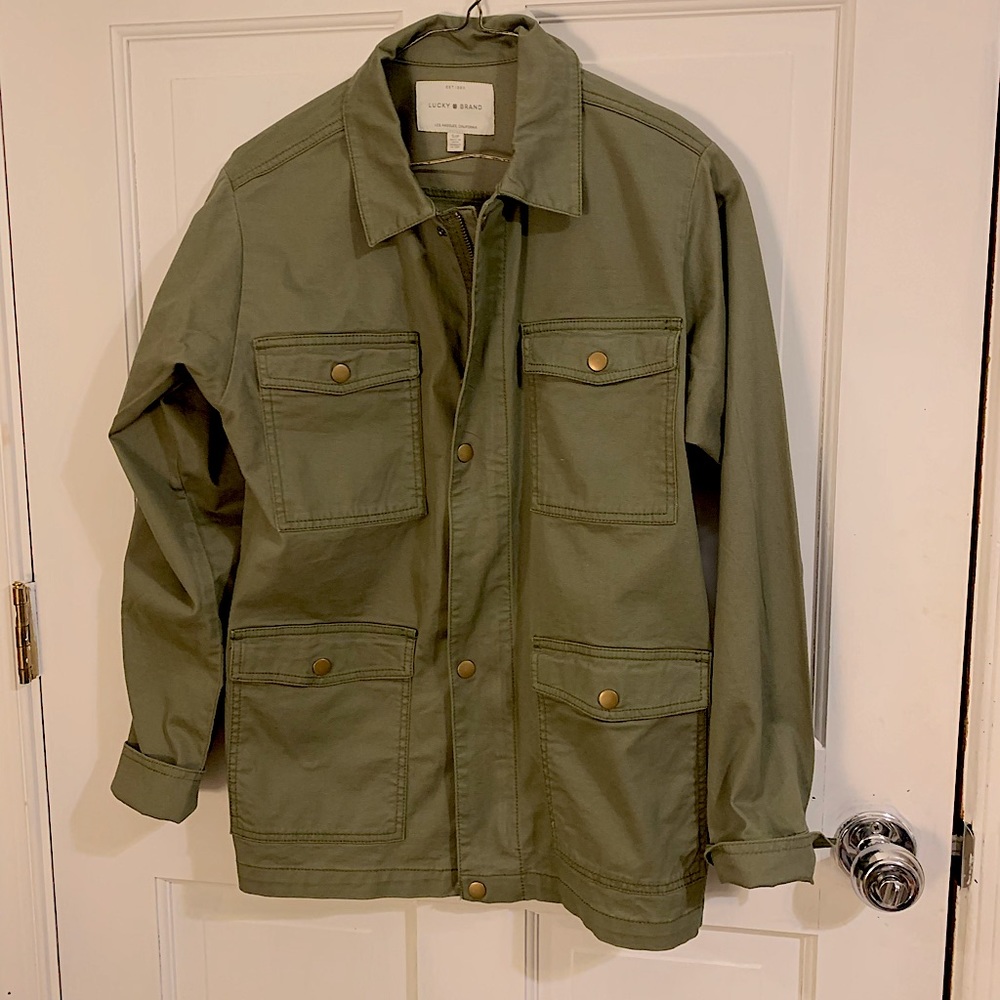 NWT LUCKY BRAND | Brand New | Women’s Small Olive Utility Jacket